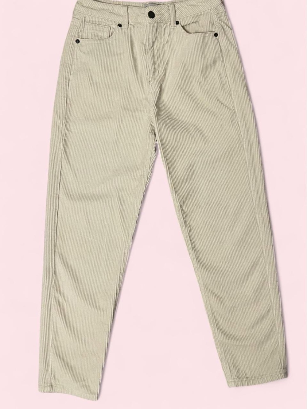 Ghanda Cream Corduroy Pants